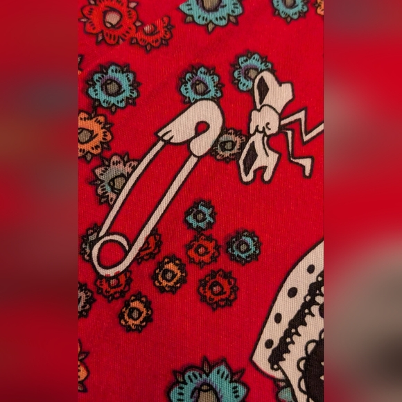 Oten Sugar Skull Rockabilly Pinup Dress Medium - Picture 9 of 15